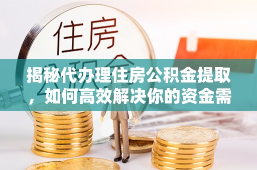 辽宁揭秘代办理住房公积金提取，如何高效解决你的资金需求