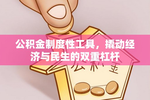 辽宁公积金制度性工具，撬动经济与民生的双重杠杆