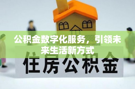 辽宁公积金数字化服务，引领未来生活新方式