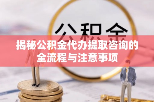 辽宁揭秘公积金代办提取咨询的全流程与注意事项