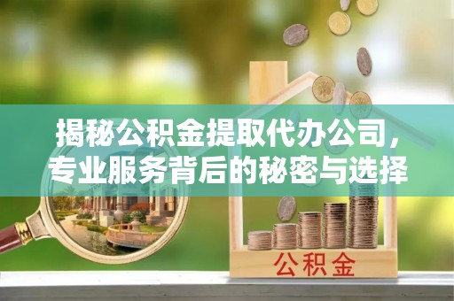 辽宁揭秘公积金提取代办公司，专业服务背后的秘密与选择指南