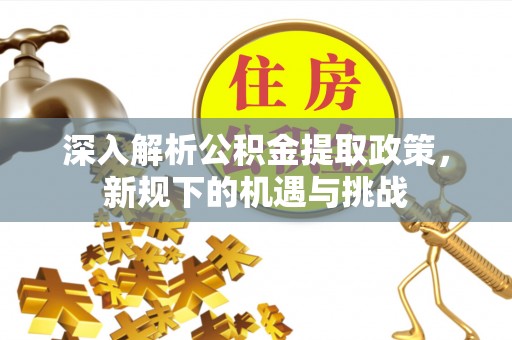 辽宁深入解析公积金提取政策，新规下的机遇与挑战