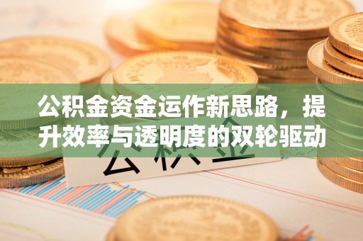 辽宁公积金资金运作新思路，提升效率与透明度的双轮驱动