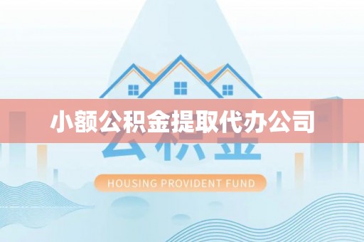 辽宁小额公积金提取代办公司