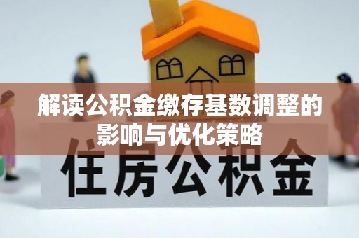 辽宁解读公积金缴存基数调整的影响与优化策略