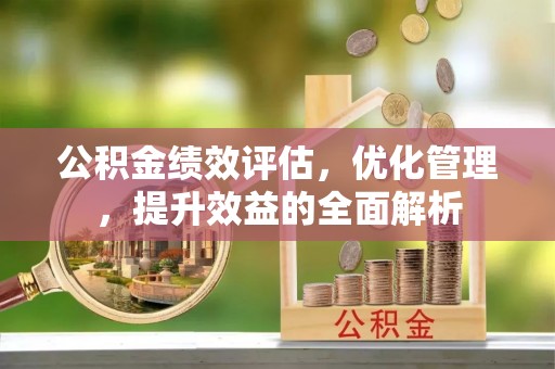 辽宁公积金绩效评估，优化管理，提升效益的全面解析
