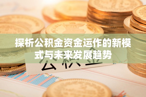 辽宁探析公积金资金运作的新模式与未来发展趋势