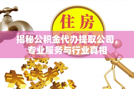 辽宁揭秘公积金代办提取公司，专业服务与行业真相